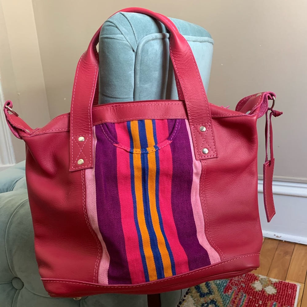 Nena & Co. 'Valentina' Leather Sonia Carryall